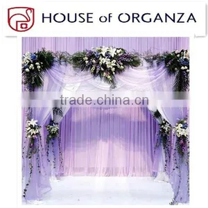 Snow Organza Fabric for Decoration thumbnail-1