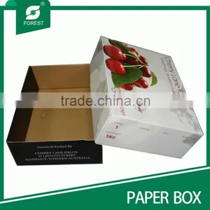 COLORED COVER AND BOTTOM CARTON BOX FOR PREMIUM SWEET CHERRIES thumbnail-4