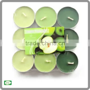 9pc Pack of 4 Hour Scented Tealight Candle/6 Hours Tealight Candle/colored Tealight Candles thumbnail-1
