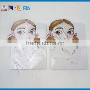 Newest Special Shapped Aluminium Plastic Cosmetic Bag With Cute Printing thumbnail-2