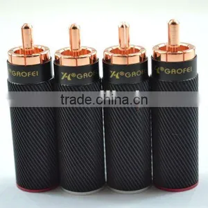 GaoFei REDO06R Red Copper Hi-End Cable Connector thumbnail-1