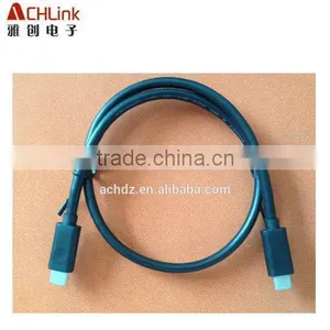 Black Type c to c Cable thumbnail-1