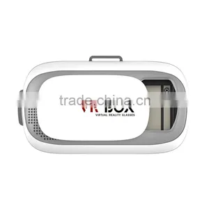 2016 Newest With Remote Bluetooth Control Google Cardboard Virtual Reality VR BOX 3D Glasses for Iphone Smart thumbnail-2