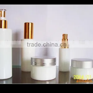 Glass Bottle and Cream Jar thumbnail-1
