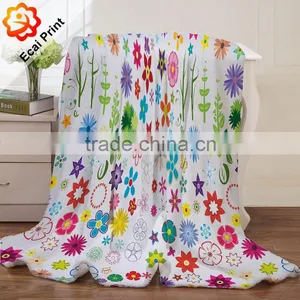 Wholesale Home Custom Heat Transfer Soft Blanket thumbnail-3