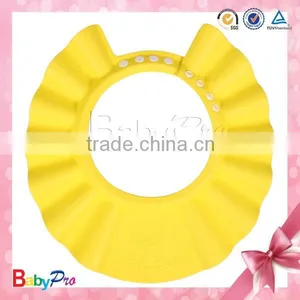 2015 New Product Zhejiang China Manufacturer Hair Products Infant Protective Hat Colorful Baby Shower Cap thumbnail-3