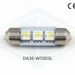 High Quality Super Bright Auto Car Led for Festoon Light 5050smd 3pcs thumbnail-3
