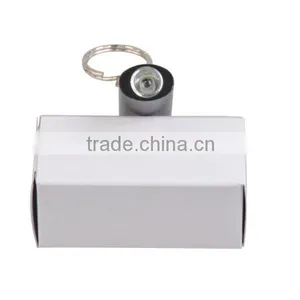 Promotional Cheap LED Light Mini Keychain Torch With Logo thumbnail-5