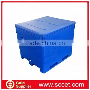 Rotomolding Plastic Fish Transport Tub, Insulated Tub for Loading Fish///SCC Manufacturer thumbnail-1