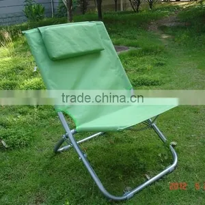 Folding Reclining Beach Chair,Wholesale Cheap Beach Aluminum Folding Deck Chairs thumbnail-3