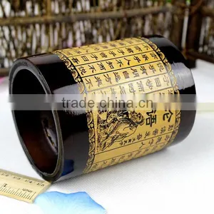 Color Circular Pen Case/Chinese-style Wooden Pen Case thumbnail-2
