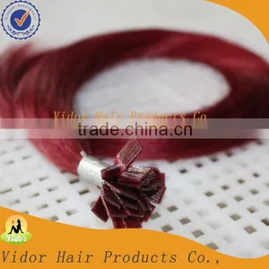 Real Human Hair Extensions Flat Tip Hair thumbnail-1