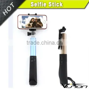 Extendable Handheld Selfie Self Phone Stick Monopod Bluetooth Remote Shutter thumbnail-4