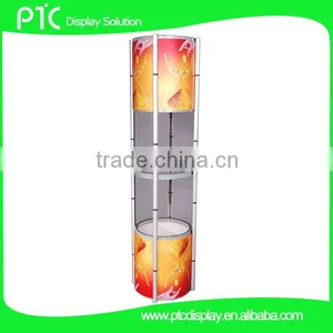 4 Layers Round Portable Promotion Advertising Tower thumbnail-1