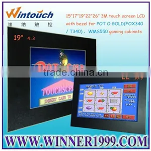 2016 High Quality 19 Inch (4:3) IR Touch Screen LCD Monitor Gaming Monitor for POS/KTV/Gaming/ Casino/Industrial Use thumbnail-3