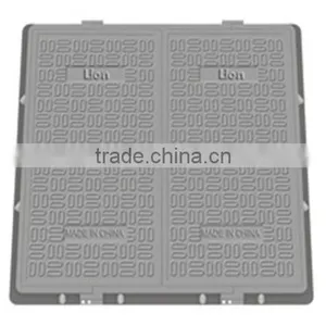 High Quality Square and Round Manhole Cover EN124 D400 thumbnail-5