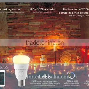 Bluetooth Smart Led Light Bulb E27 7W Smart Light Shenzhen China thumbnail-3