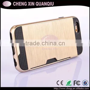 [CX]Luxury Phone Cases For Iphone 6 6s Back Card Holder For Samsung Note 4 Case Galaxy J2 J5 J7 A8 Cover thumbnail-5