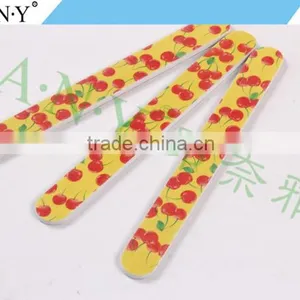 Nail Art Shaping and Polishing Cherry Printing 180 Grit Nail Files OEM Accepted thumbnail-2