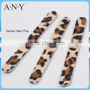Professional Nail Art Cure Emery Board Velvet Nail Files for Manicure thumbnail-1