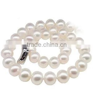 Big Size Pearl Necklace 10-11mm Pearl Necklace thumbnail-1
