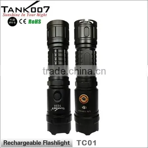 High Intensity Rechargeable Led Flashlight Tank007 TC01 thumbnail-2