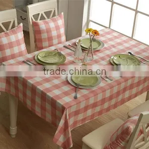 Plaid Tablecloth/Check Tablecloth/ Polyester Tablecolth thumbnail-6