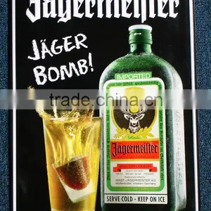 Customized Brand Tin Sign&big Advertising Stamping Logo Tin Metal Signs for Wholesale thumbnail-1