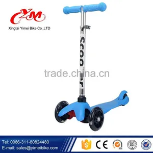 2016 Hot Sell Pedal Mini Cheap Kick Scooter / 2 Wheel Hand Brake Kids Kick Scooter / Four Wheels Kick Scooter for Child thumbnail-4