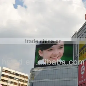 High Brightness Advertising Led Video Wall Outdoor P10 Smd 3535/ Dip 346 Full Color With Size Customized thumbnail-1