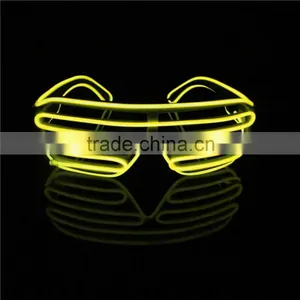 Party Favor China Christmas Decoration Shutter EL Wire Glasses thumbnail-6