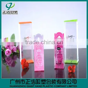Printed Logo Customized Clear Plastic Pen Box thumbnail-1