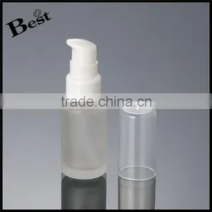 20ml Lotion Glass Bottle China Supplier Pump Glass Bottle Supplier's Choice thumbnail-2