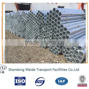 Diameter 114mm Steel Pipe Highway Guardrail Post thumbnail-2