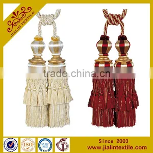 China Supplier Curtain Tassel Fringe Cord Tassel thumbnail-1