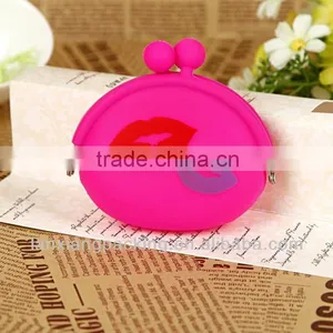Fashionable Candy Color Custom Size Silicone Key Pouch thumbnail-1