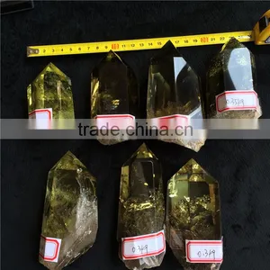 Natural Crystal Citrine Stone Wand Point Wholesale thumbnail-2