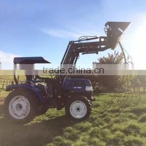 TZ-3 40HP 4WD Garden Tractor Front End Loader With Multi-function 4in1 Combine Bucket thumbnail-1