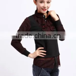 Custom Woman 's Clothes Merino Wool t Shirt Made in China thumbnail-1