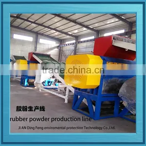 Latest Technology Waste Tyre Recycling Rubbing Machine thumbnail-5