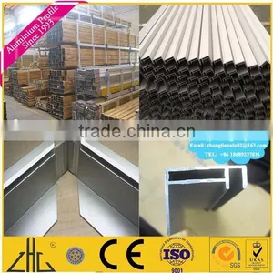 Hot Sales Aluminum Extrusion Profile Channel/track Ground Track for Frameless Glass Top Hang/n Channel for Aluminum Glass Window thumbnail-1