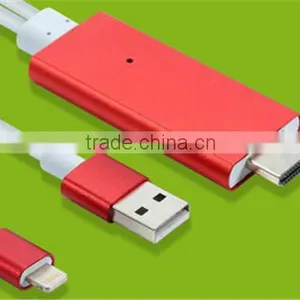 AV HDMIHDTV TV Cable Adapter for Apple Iphone 5 5C 5S thumbnail-3