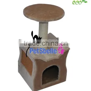 Cardboard Cat Scratcher Pet Toys Cat Tower Tree thumbnail-1