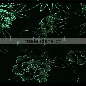 95% Polyester 5% Spandex Knitted Velvet With Shinny Glitter for Garment thumbnail-4