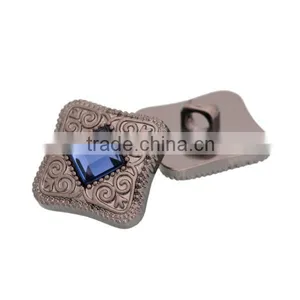 Bulk Heart Shaped Shank Rhinestone Fashion Button Ornaments thumbnail-2