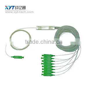 1x8 PLC Splitter in Steel Tube With sc Apc Connector thumbnail-3
