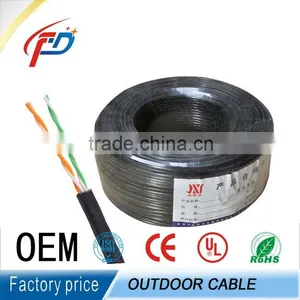 4 Wire Indoor/Outdoor Telephone Cable Copper Conductor 100m/roll thumbnail-1