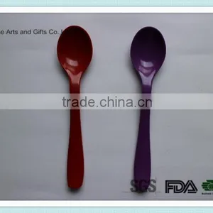 Plastic 100 Percent Melamine Baby Training Spoon thumbnail-1
