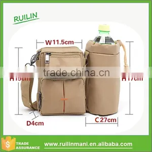 Removable Mens Waist Bag With Bottle Sleeve Combination thumbnail-1