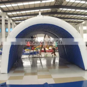 Giant Advertising Blue Inflatable Dome Tent for Sale thumbnail-3